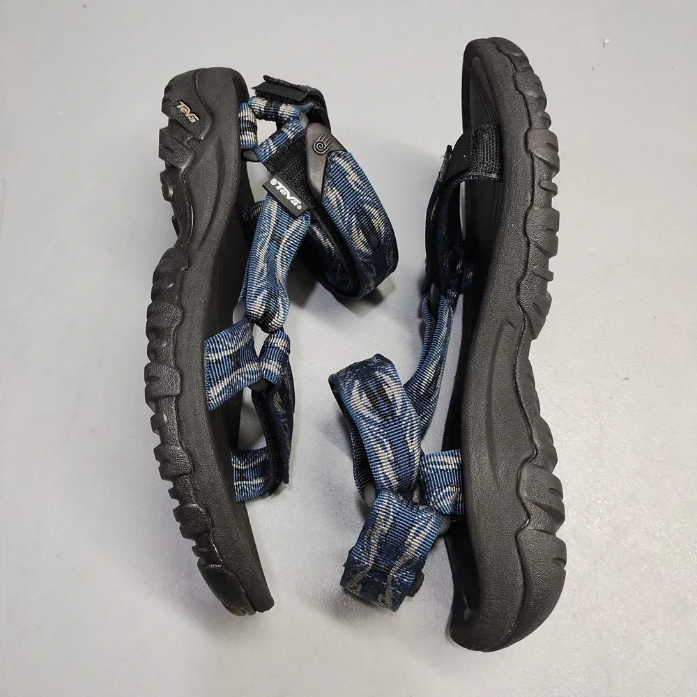Teva Hurricane XLT2 Water Sport Sandals Mens 7 Multi Geometric Hook & Loop 4156